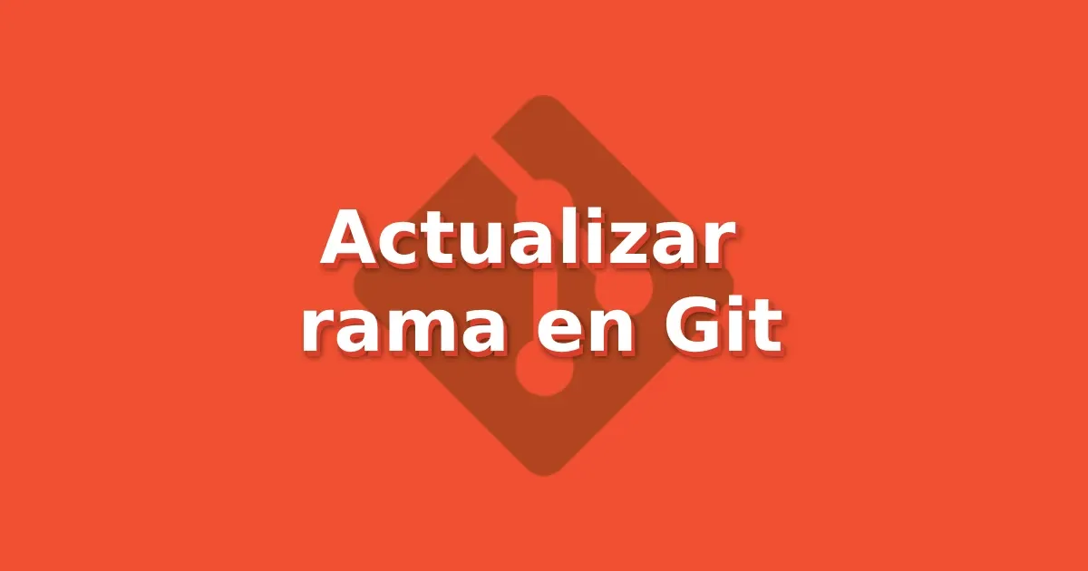 actualizar-rama-a-otra-git
