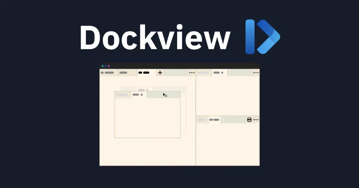 dockview-docking-layout-manager